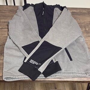 The North Face Black and Gray Hoodie